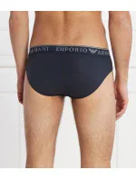 Pánské slipy 2Pack  tm. modré  model 19908019 - Emporio Armani