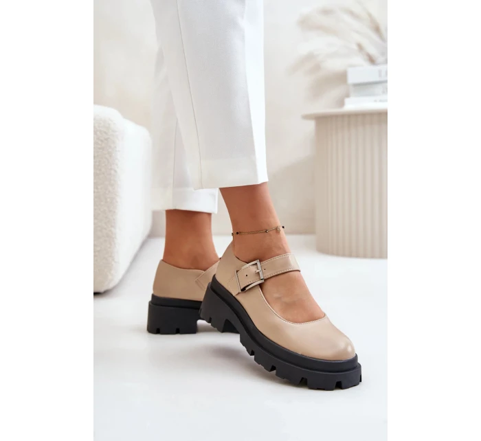 Polobotky model 21099097 béžové Step in style - SWEET SHOES