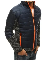 Pánská přechodná bunda tmavě modrá Dstreet TX3783z Pánská přechodná bunda tmavě modrá Dstreet TX3783z