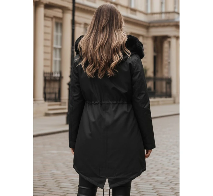 Dámská zimní bunda ARCTIC černá FashionStreet TY3986 Dámská zimní bunda ARCTIC černá FashionStreet TY3986