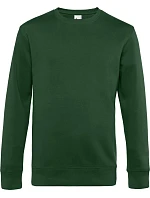 B&C KING Crew Neck_° Pánská mikina 01.U01K bottle green B&C KING Crew Neck_° Pánská mikina 01.U01K bottle green
