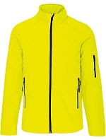 K 401 Pánská 3vrstvá softshellová bunda model 22508774 fluorescent yellow - Kariban K 401 Pánská 3vrstvá softshellová bunda model 22508774 fluorescent yellow - Kariban
