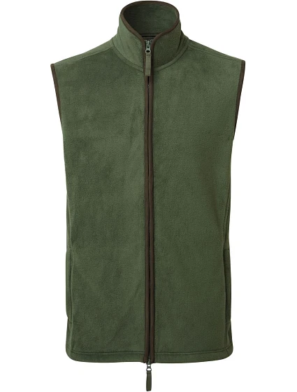 Premier PR 803 Pánská fleecová vesta "Artisan" 39.0803 moss green/brown Premier PR 803 Pánská fleecová vesta "Artisan" 39.0803 moss green/brown