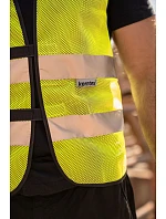 – Letní bezpečnostní síťovaná vesta 76.1 yellow model 22503195 - Korntex