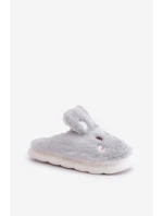 Bavlněné Pantofle S Světle Šedé model 21680739 - Boto Bavlněné Pantofle S Světle Šedé model 21680739 - Boto