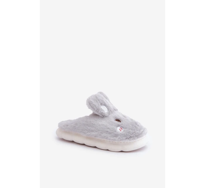 Bavlněné Pantofle S Světle Šedé model 21680739 - Boto Bavlněné Pantofle S Světle Šedé model 21680739 - Boto