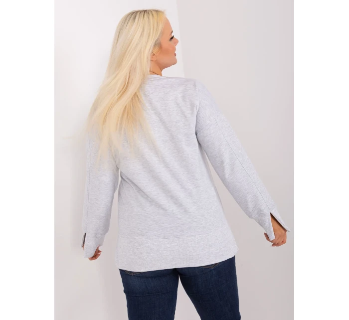 Halenka RV BZ 9198.10x světle šedá