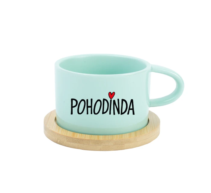 POHODINDA - mint hrníček makronka 200 ml