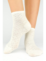 Dámské viskózové ponožky s hedvábím ST041