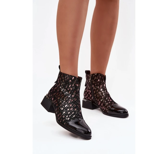 Boty na podpatku  model 219268 Step in style