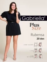 Dámské punčochové kalhoty Gabriella Rubensa Plus Size 161 20 den 8-9