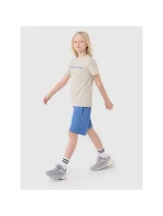 Chlapecké bavlněné tričko 4F 4FJWSS25TTSHM2186-12S Chlapecké bavlněné tričko 4F 4FJWSS25TTSHM2186-12S