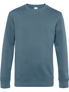 B&C KING Crew Neck_° Pánská mikina 01.U01K nordic blue