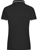 JN Dámské piqué polo 02.0 black/white model 22494675 - Daiber JN Dámské piqué polo 02.0 black/white model 22494675 - Daiber