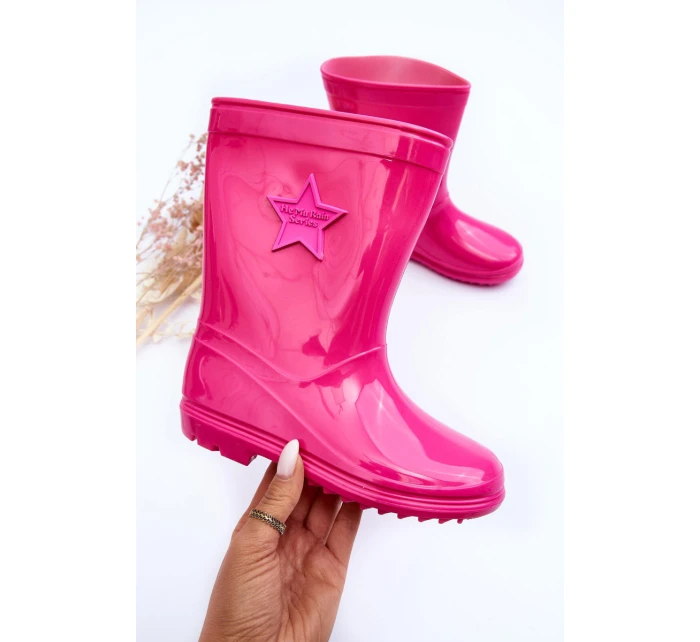 Dětské gumové holínky Fuchsie Malvi