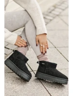 Sněhule se zdobením na platformě Big Star model 21676183 černé - Big Star Shoes