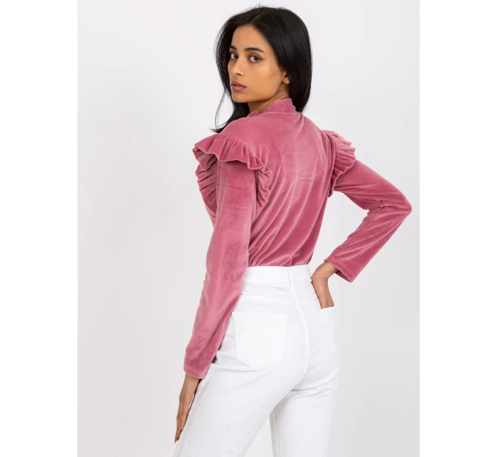 Halenka DHJ BZ 6533B.85 tmavě růžová