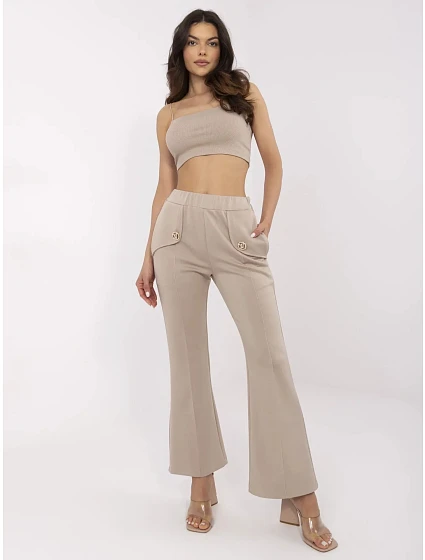 Kalhoty DHJ SP model 21034928 béžové - FPrice