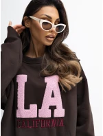 Bluza RV BL model 21777659 ciemny brązowy - FPrice