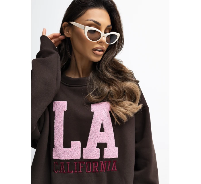 Bluza RV BL model 21777659 ciemny brązowy - FPrice