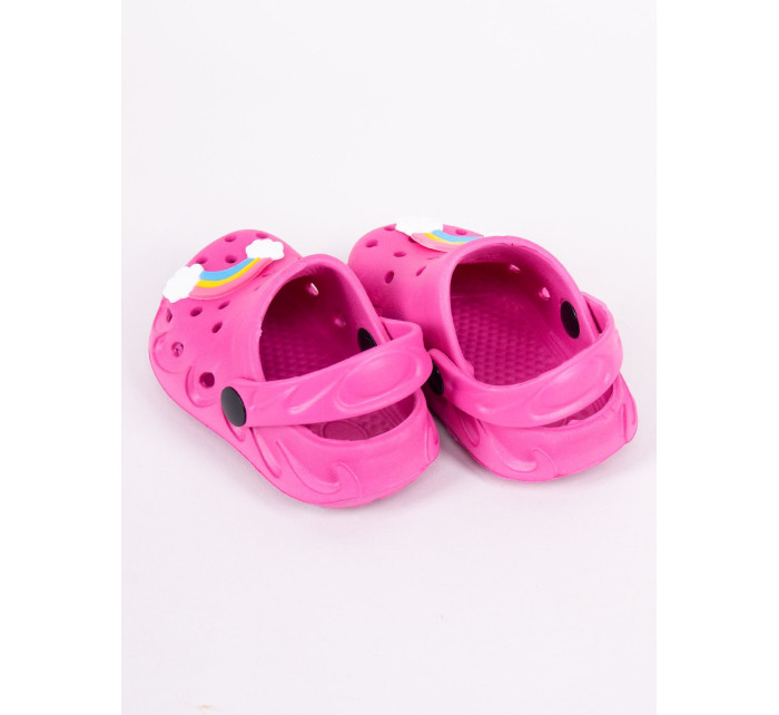 Yoclub Dívčí boty Crocs Slip-On Sandals OCR-0048G-0600 Pink