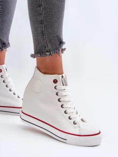 Dámské tenisky na klínku Cross Jeans White