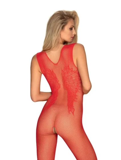 body bodystocking red  model 15927445 - Obsessive