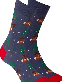 SKARPETKI WZOROWANE - ŚWIĄTECZNE