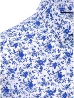 Pánské bílé tričko s krátkým rukávem model 21969085 - Dstreet Pánské bílé tričko s krátkým rukávem model 21969085 - Dstreet