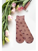 Dámské vzorované ponožky model 7465057 20 den - Magnetis