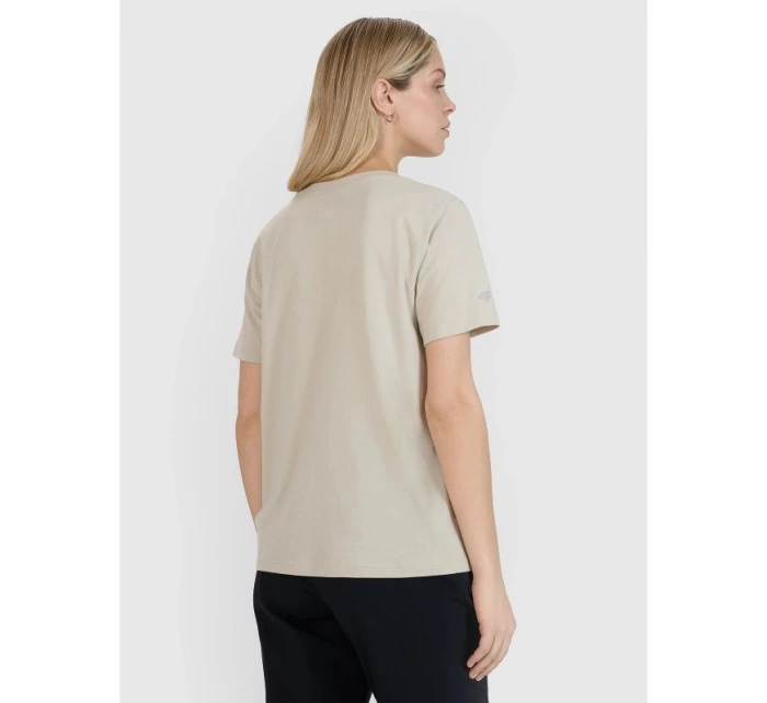 Dámské tričko oversize s potiskem model 21433349 - 4F Dámské tričko oversize s potiskem model 21433349 - 4F