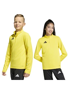 Dětský tréninkový top adidas Entrada 26 žlutý JZ6639