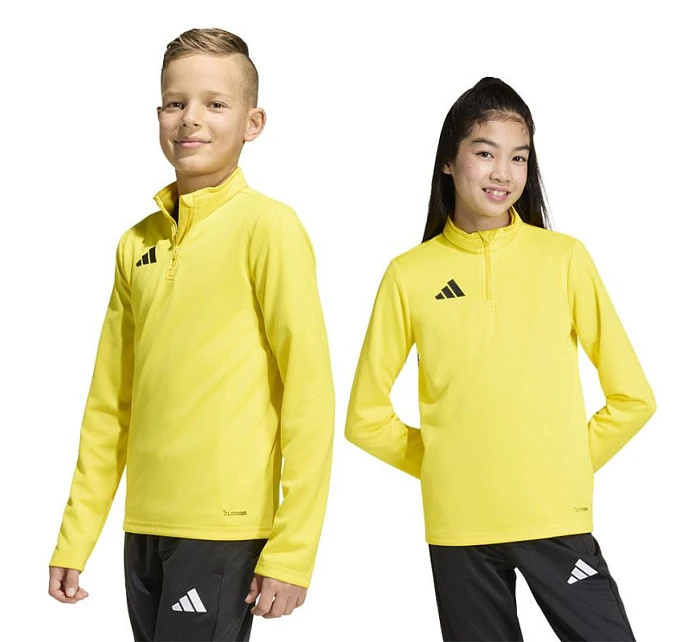 Dětský tréninkový top adidas Entrada 26 žlutý JZ6639 Dětský tréninkový top adidas Entrada 26 žlutý JZ6639