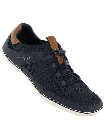 pánská tmavě modrá sportovní obuv model 22072460 - Bugatti pánská tmavě modrá sportovní obuv model 22072460 - Bugatti