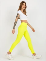Dámské legíny EM LG model 18048792 fluo žlutá - FPrice Dámské legíny EM LG model 18048792 fluo žlutá - FPrice