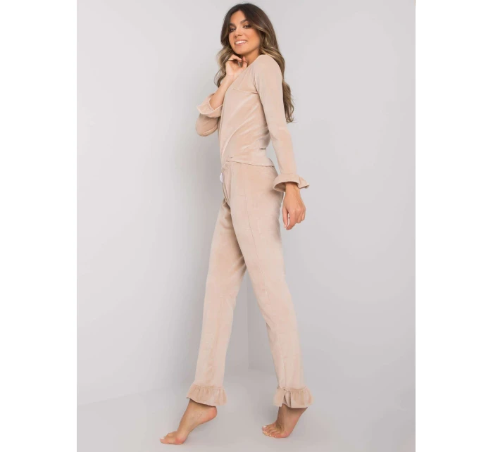 Pyžamo RV PI model 16328078 béžová - FPrice Pyžamo RV PI model 16328078 béžová - FPrice
