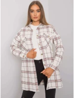 Košile TO KS 0810 3.32 bílá růžová Košile TO KS 0810 3.32 bílá růžová