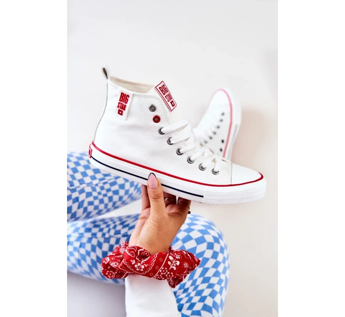 High Sneakers Big Star JJ274127 White High Sneakers Big Star JJ274127 White