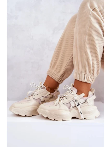 Sportovní obuv Tenisky GOE JJ2N4082 Béžová Sportovní obuv Tenisky GOE JJ2N4082 Béžová