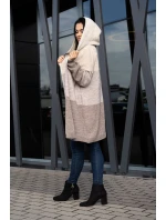 Dámský svetr model 20609387 Beige - Merribel