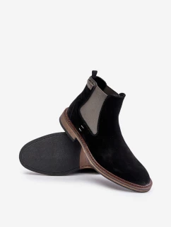 Pánské kotníkové boty Chelsea OO174154 Černá - Big Star