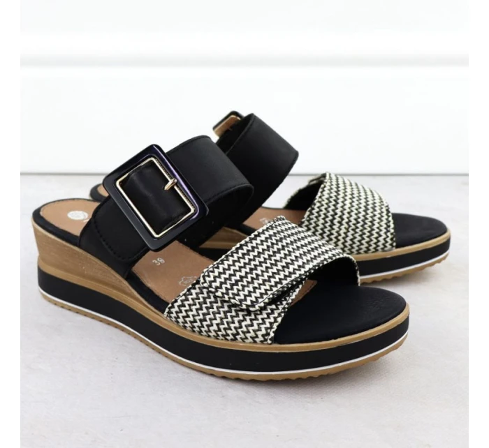 Remonte W D6463-03 RKR786 sandály na platformě s podpatky