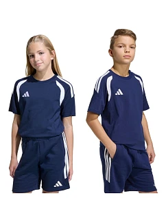 Dětské tričko Tiro 26 League Tee námořnická modrá model 22060202 - ADIDAS