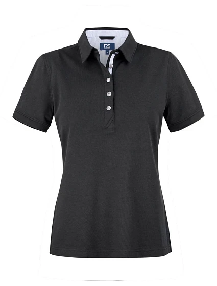 Cutter & Buck Advantage Premium Polo W Dámské piqué polo 68.4421 black Cutter & Buck Advantage Premium Polo W Dámské piqué polo 68.4421 black