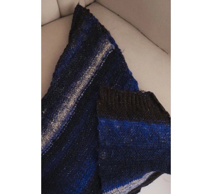 Komin dámský vlněný měkký šátek na fialový model 21865164 - K-Fashion Komin dámský vlněný měkký šátek na fialový model 21865164 - K-Fashion