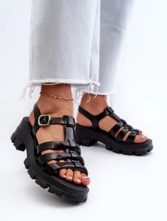 Vonné Dámské Sandály ZAXY NN285039 Černé