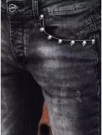 Pánské černé kalhoty Dstreet model 21965194 - FashionStreet