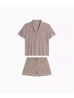 Pyžamo model 20905134 kr/r S2XL dámské rozepínací - Atlantic