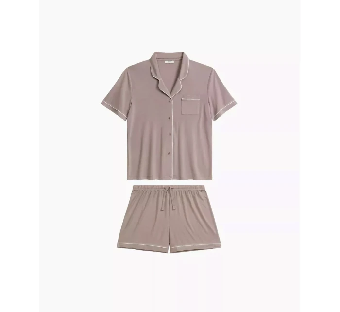 Pyžamo model 20905134 kr/r S2XL dámské rozepínací - Atlantic