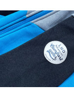 Šedo-světle modrý dámský dres - mikina a kalhoty (AMG690)
